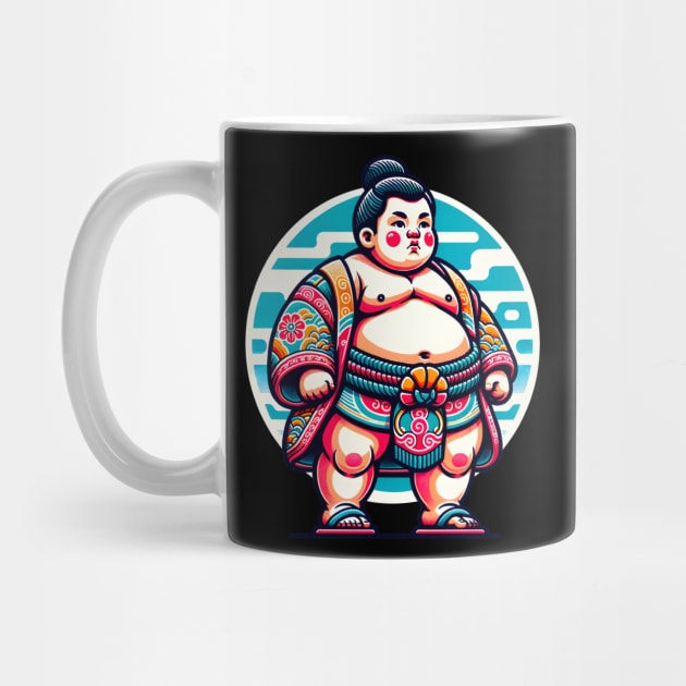 Sumo Wrestler by Moniato